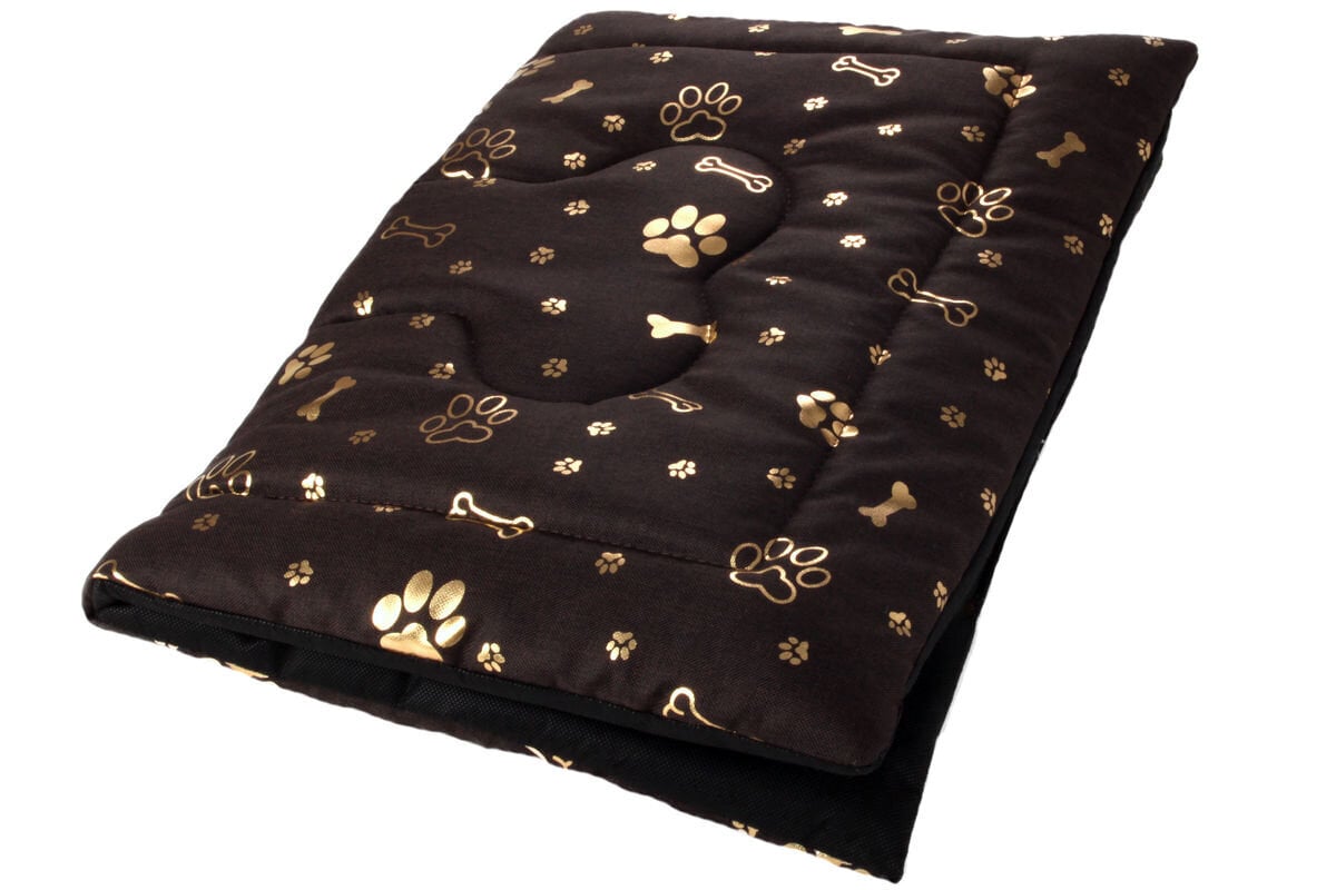 Welsti ūdensizturīga suņu guļvieta, paklājs, brūns cena un informācija | Suņu gultas, spilveni, būdas | 220.lv