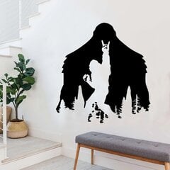 Vinila sienas uzlīme Big Yeti Bigfoot interjera dekors - 100 x 93 cm cena un informācija | Dekoratīvās uzlīmes | 220.lv