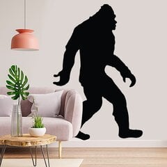 Vinila sienas uzlīme Big Yeti Silhouette Bigfoot interjera dekors - 160 x 106 cm cena un informācija | Dekoratīvās uzlīmes | 220.lv