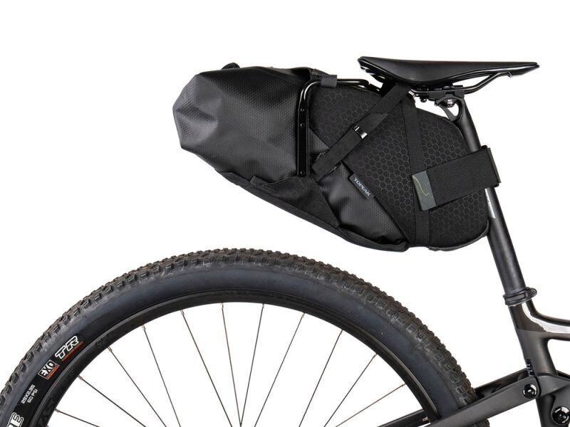 Velosipēda sēdekļa soma Topeak BackLoader X, 10 l, melna cena un informācija | Velo somas, telefona turētāji | 220.lv