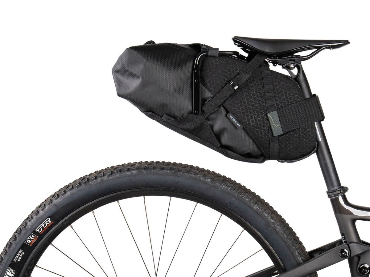 Velosipēda sēdekļa soma Topeak BackLoader X, 10 l, melna cena un informācija | Velo somas, telefona turētāji | 220.lv