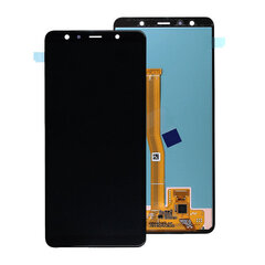 Displejs Samsung A750 A7 2018 ar skārienjūtīgo paneli oriģināls Black (service pack) цена и информация | Запчасти для телефонов и инструменты для их ремонта | 220.lv