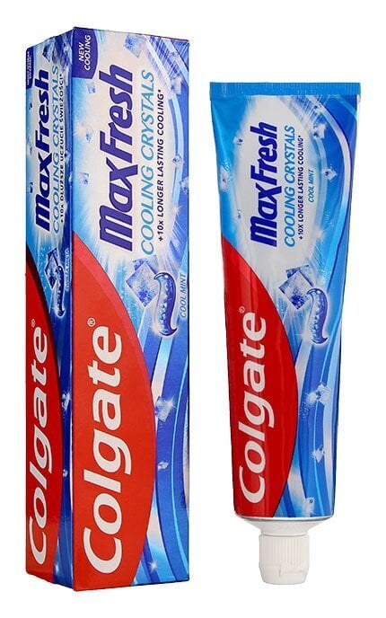 Zobu pasta Colgate Max Fresh Cooling Crystals, 75 ml cena un informācija | Zobu pastas, birstes | 220.lv