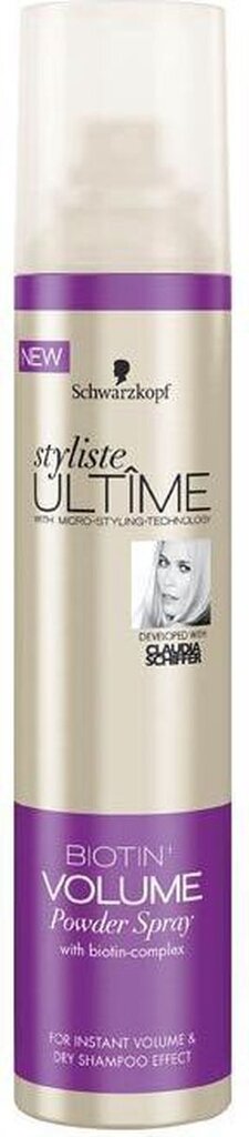 Sausais šampūns Schwarzkopf, ultime biotin + volume, 200 ml cena un informācija | Šampūni | 220.lv