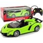 Tālvadības pults Sports Car R/C 1:18, Green cena un informācija | Rotaļlietas zēniem | 220.lv