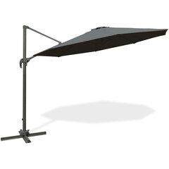 Grīdas āra saulessargs ar statīvu Shademaster II by Fieldmann, melns цена и информация | Зонты, маркизы, стойки | 220.lv