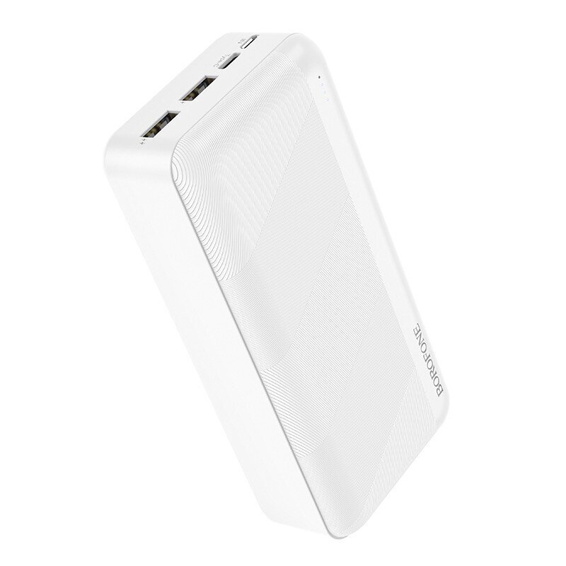 Ārējais-akumulators Power Bank Borofone BJ27B 2xUSB 30000mAh balts cena un informācija | Lādētāji-akumulatori (Power bank) | 220.lv