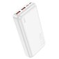 Ārējais-akumulators Power Bank Hoco J101A PD 20W+Quick Charge 3.0 22.5W 20000mAh balts cena un informācija | Lādētāji-akumulatori (Power bank) | 220.lv