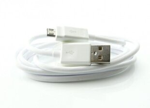 LG datu kabelis microUSB EAD62329704, 1m, Balts cena un informācija | Kabeļi un vadi | 220.lv