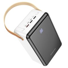 Ārējais-akumulators Power Bank Borofone BJ32 Terra 22.5W 80000mAh 50000mAh balts cena un informācija | Lādētāji-akumulatori (Power bank) | 220.lv