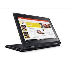 11" Thinkpad Yoga 11e N4120 4GB 128GB SSD Windows 10 Professional Portatīvais dators cena un informācija | Portatīvie datori | 220.lv