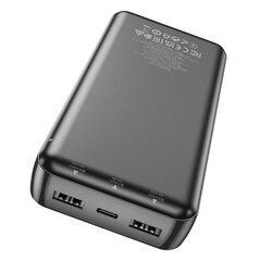 Внешний аккумулятор Power Bank Hoco J100A 2xUSB-A 20000mAh черный цена и информация | Зарядные устройства Power bank | 220.lv