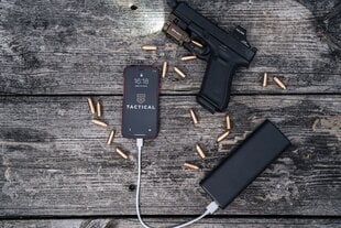 Tactical Smooth Thread USB-A USB-C kabelis, 1 m, melns cena un informācija | Kabeļi un vadi | 220.lv