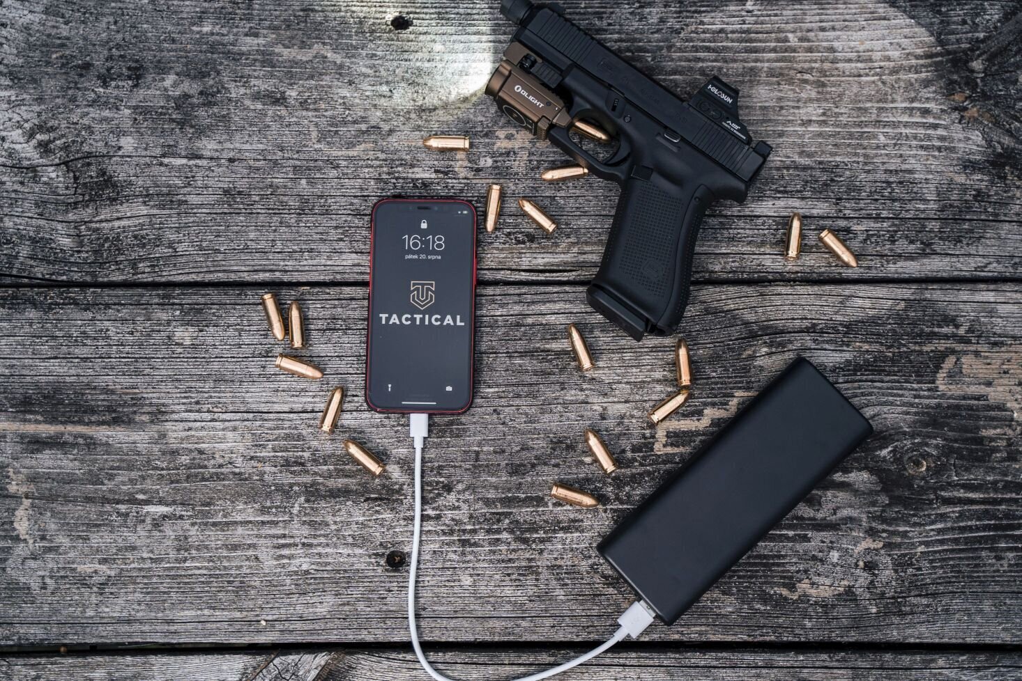 Tactical Smooth Thread USB-A USB-C kabelis, 1 m, melns cena un informācija | Kabeļi un vadi | 220.lv