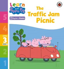 Learn with Peppa Phonics Level 3 Book 5 - The Traffic Jam Picnic (Phonics Reader) cena un informācija | Grāmatas mazuļiem | 220.lv
