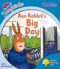 Oxford Reading Tree: Level 3: More Songbirds Phonics: Ron Rabbit's Big Day, Level 3 цена и информация | Книги для подростков и молодежи | 220.lv