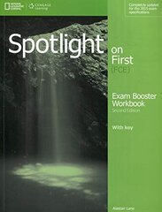 Spotlight on First Exam Booster Workbook 2e with key + Audio CDs cena un informācija | Sociālo zinātņu grāmatas | 220.lv