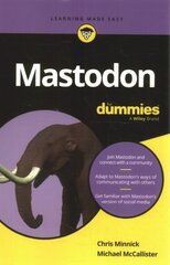 Mastodon For Dummies cena un informācija | Ekonomikas grāmatas | 220.lv