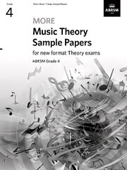 More Music Theory Sample Papers, ABRSM Grade 4 цена и информация | Книги об искусстве | 220.lv