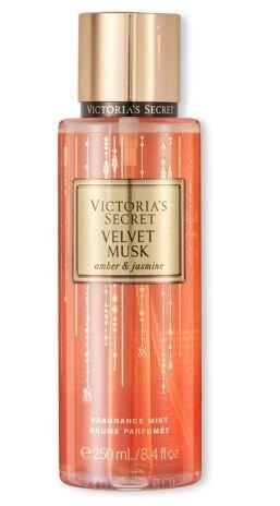 Ķermeņa migla Victoria's Secret Velvet Musk Amber Jasmine sievietēm, 250 ml cena un informācija | Parfimēta sieviešu kosmētika | 220.lv