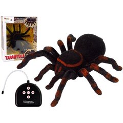 Zirneklis ar tālvadības pulti Tarantula Black R/C Spider, melns цена и информация | Конструктор автомобилей игрушки для мальчиков | 220.lv