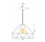 Lampa APP236-1CP цена и информация | Lustras | 220.lv