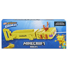 Водная винтовка Nerf Super Soaker Minecraft Axolotl цена и информация | Игрушки для песка, воды, пляжа | 220.lv