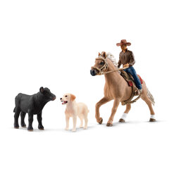 Всадник на лошади из серии Вестерн Schleich Farm World цена и информация | Игрушки для мальчиков | 220.lv