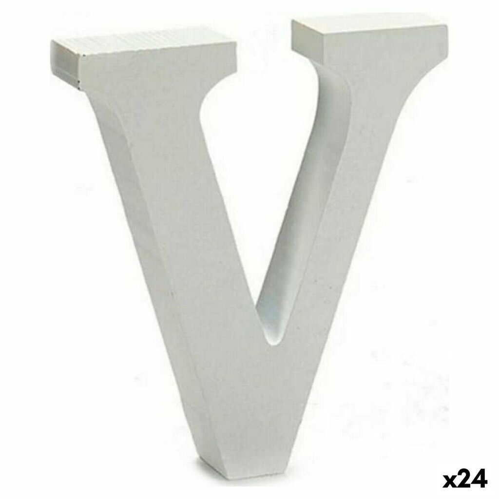 Burts V 2 x 11 cm Koks Balts (24 gb.) cena un informācija | Interjera priekšmeti | 220.lv