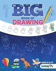 Big Book of Drawing: Over 500 Drawing Challenges for Kids and Fun Things to Doodle (How to draw for kids, Children's drawing book) cena un informācija | Grāmatas mazuļiem | 220.lv