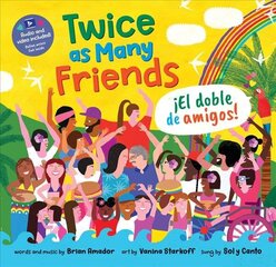 Twice as Many Friends / El doble de amigos цена и информация | Книги для малышей | 220.lv