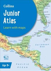 Collins Junior Atlas 6th Revised edition cena un informācija | Grāmatas pusaudžiem un jauniešiem | 220.lv