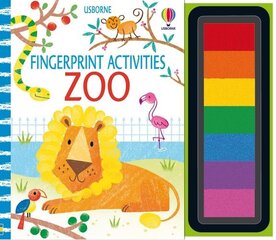 Fingerprint Activities Zoo цена и информация | Книги для малышей | 220.lv