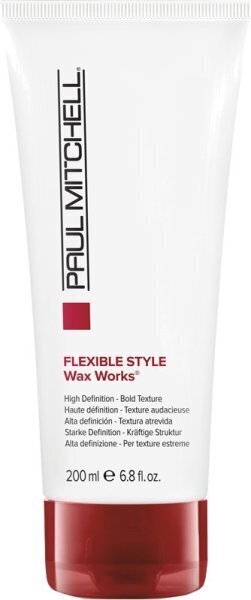 Matu vasks Paul Mitchell Flexible Style, 200 ml cena un informācija | Matu veidošanas līdzekļi | 220.lv