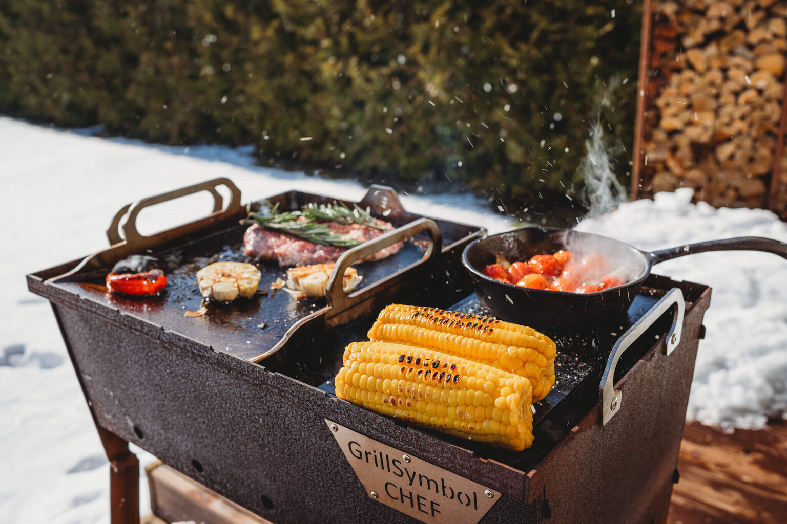 GrillSymbol Plancha panna/paplāte cena un informācija | Grila, barbekjū piederumi un aksesuāri | 220.lv