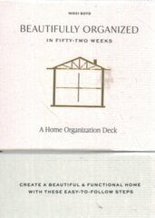 Beautifully Organized In 52 Weeks: A Home Organization Card Deck цена и информация | Книги о питании и здоровом образе жизни | 220.lv
