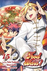 Food Wars!: Shokugeki no Soma, Vol. 15: The Moon Festival, Volume 15 cena un informācija | Fantāzija, fantastikas grāmatas | 220.lv