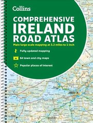 Comprehensive Road Atlas Ireland New edition цена и информация | Путеводители, путешествия | 220.lv