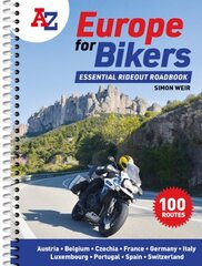 -Z Europe for Bikers: 100 Scenic Routes Around Europe цена и информация | Путеводители, путешествия | 220.lv
