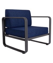 Āra atzveltnes krēsls 700301, zils цена и информация | скамейка со столиком | 220.lv