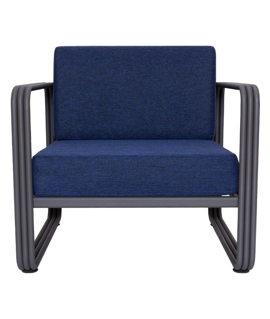 Āra atzveltnes krēsls 700301, zils цена и информация | Dārza krēsli | 220.lv