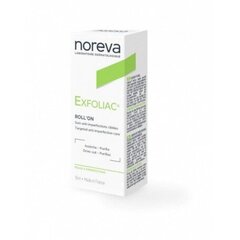 Rullīšu zīmulis pret pūtītēm Noreva Exfoliac Roll' On, 5 ml cena un informācija | Serumi sejai, eļļas | 220.lv