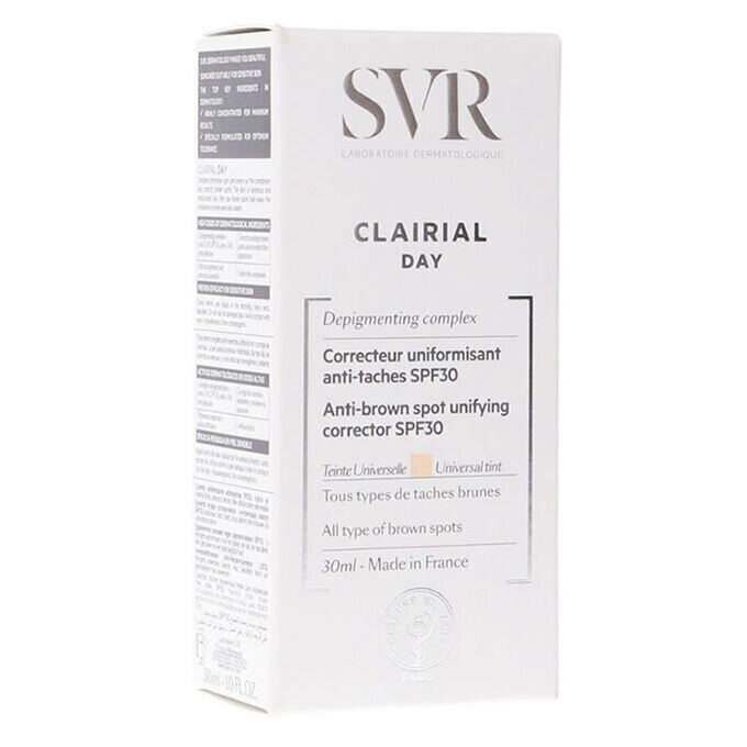 Sejas serums SVR Clairial Ampoule, 30 ml cena un informācija | Serumi sejai, eļļas | 220.lv