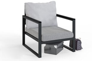 Садовый стул Bella, серый цена и информация | Садовые стулья, кресла, пуфы | 220.lv