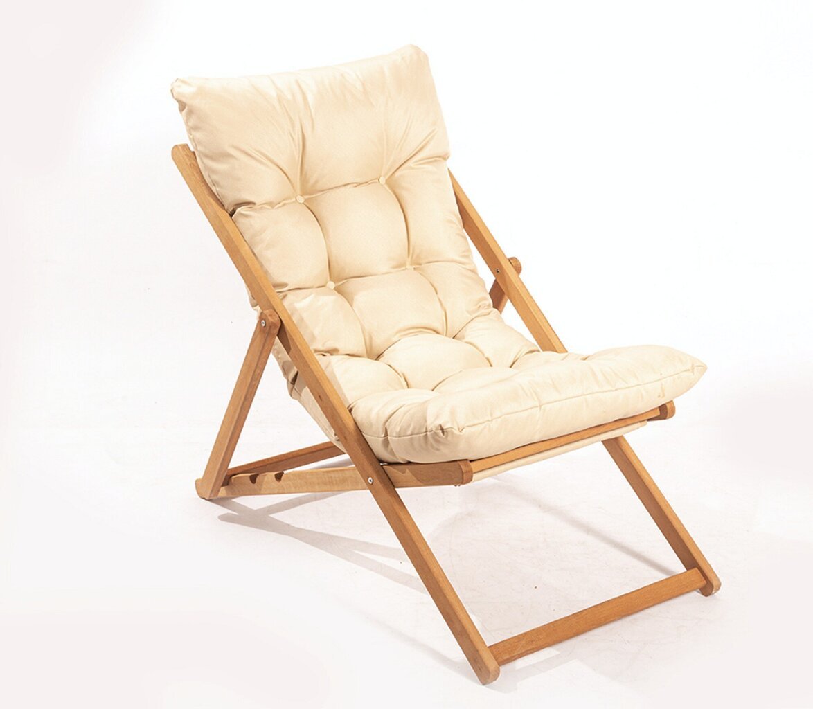 Saliekamais dārza krēsls MY006, brūns cena un informācija | Dārza krēsli | 220.lv