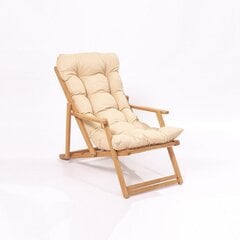 Saliekamais dārza krēsls MY008, brūns cena un informācija | Dārza krēsli | 220.lv