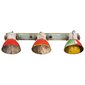 vidaXL sienas lampa, industriāls dizains, krāsaina, 65x25 cm, E27 cena un informācija | Āra apgaismojums | 220.lv