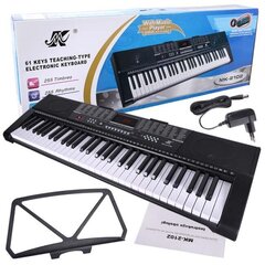 MK 2102 KEYBOARD ērģeļtaustiņi, lai mācītos atskaņot USB MP3 cena un informācija | Mūzikas instrumentu piederumi | 220.lv