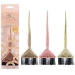 Framar Big Daddy 3 Brush Set цена и информация | Кисти для макияжа, спонжи | 220.lv