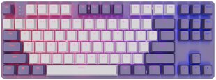 Dark Project One KD87A Violet-White, G3MS Sapphire Switch, US цена и информация | Клавиатуры | 220.lv